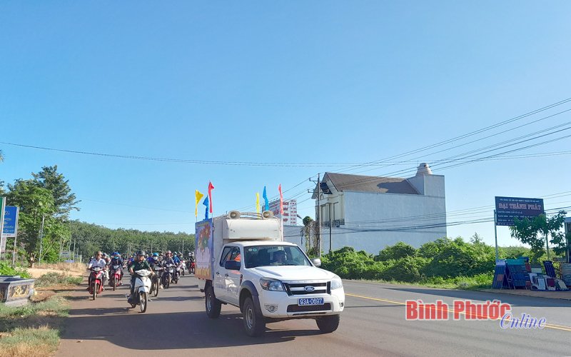 Lộc Ninh, Bù Đốp mít tinh hưởng ứng tháng hành động phòng, chống ma túy