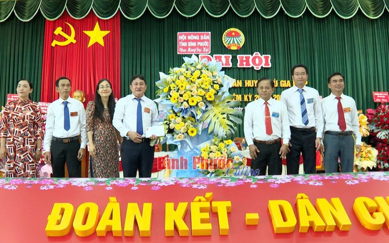 Ông Nguyễn Tấn Lực tiếp tục giữ chức Chủ tịch Hội Nông dân huyện Bù Gia Mập