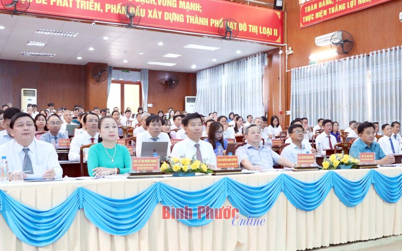 Sơ kết giữa nhiệm kỳ thực hiện Nghị quyết Đảng bộ thành phố Đồng Xoài