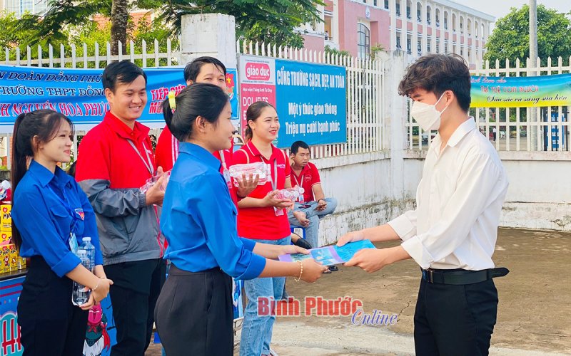 Thí sinh tự tin bước vào ngày thi cuối