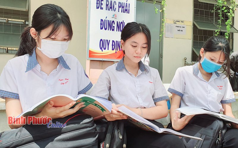 Thi tuyển sinh vào lớp 10 THPT: Thí sinh thoải mái bước vào môn thi Toán