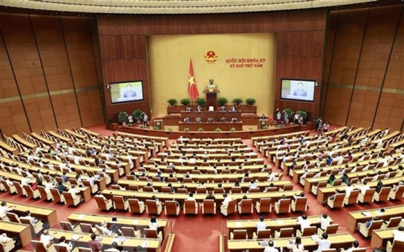 Thông cáo báo chí số 15, Kỳ họp thứ 5, Quốc hội khóa XV