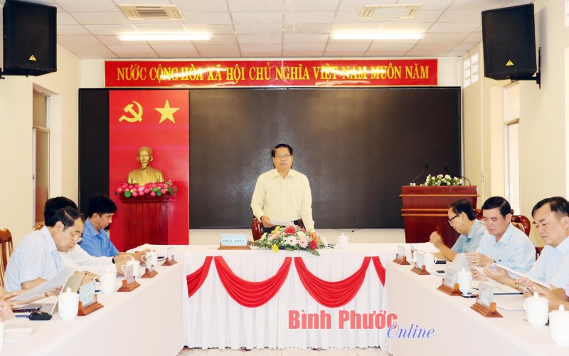 Thông qua dự thảo báo cáo kết quả giám sát việc triển khai Quyết định số 771