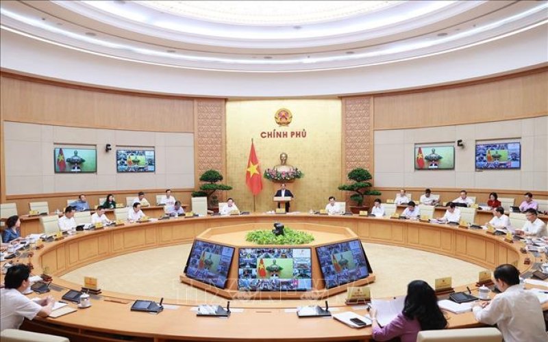 Thủ tướng chủ trì Phiên họp Chính phủ thường kỳ trực tuyến với các địa phương