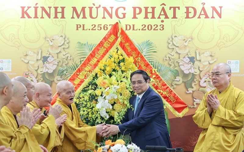 Thủ tướng Phạm Minh Chính chúc mừng Đại lễ Phật đản