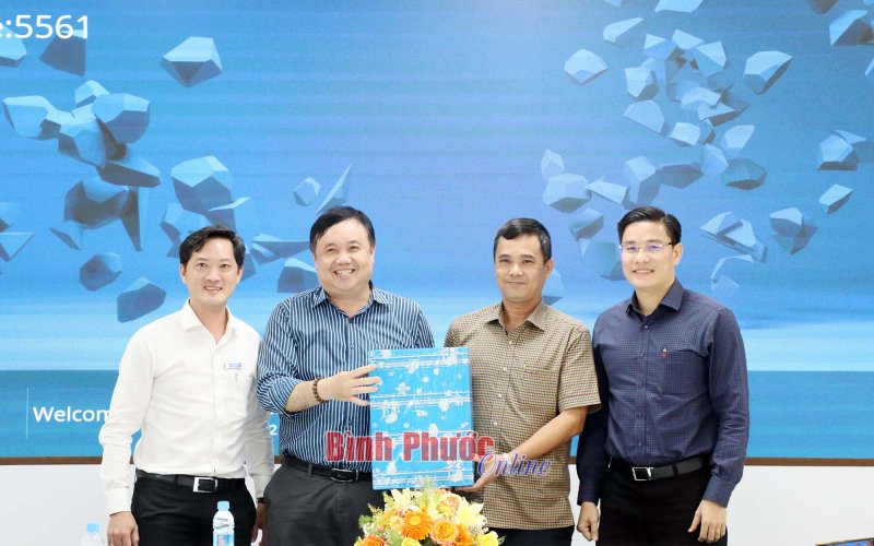 Tổng công ty Điện lực miền Nam làm việc với Becamex - Bình Phước