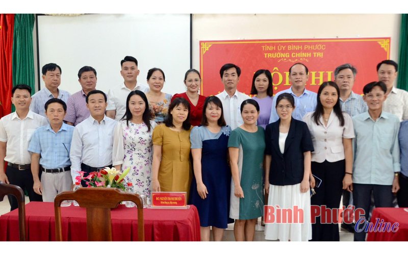 Trường Chính trị tỉnh Bình Phước tổ chức Hội thi giảng viên giỏi