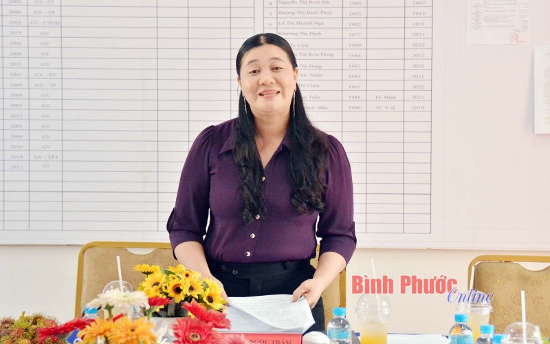 Trường phổ thông Dân tộc nội trú THCS Lộc Ninh kiến nghị mở rộng địa bàn tuyển sinh