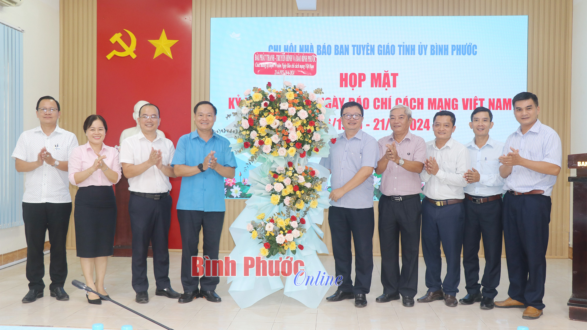Chi hội nhà báo Ban Tuyên giáo Tỉnh ủy họp mặt kỷ niệm 99 năm Ngày báo chí cách mạng Việt Nam