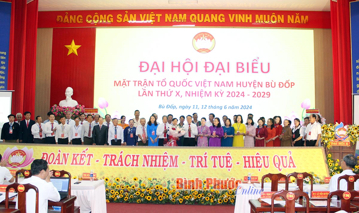 Đại hội đại biểu MTTQVN huyện Bù Đốp lần X