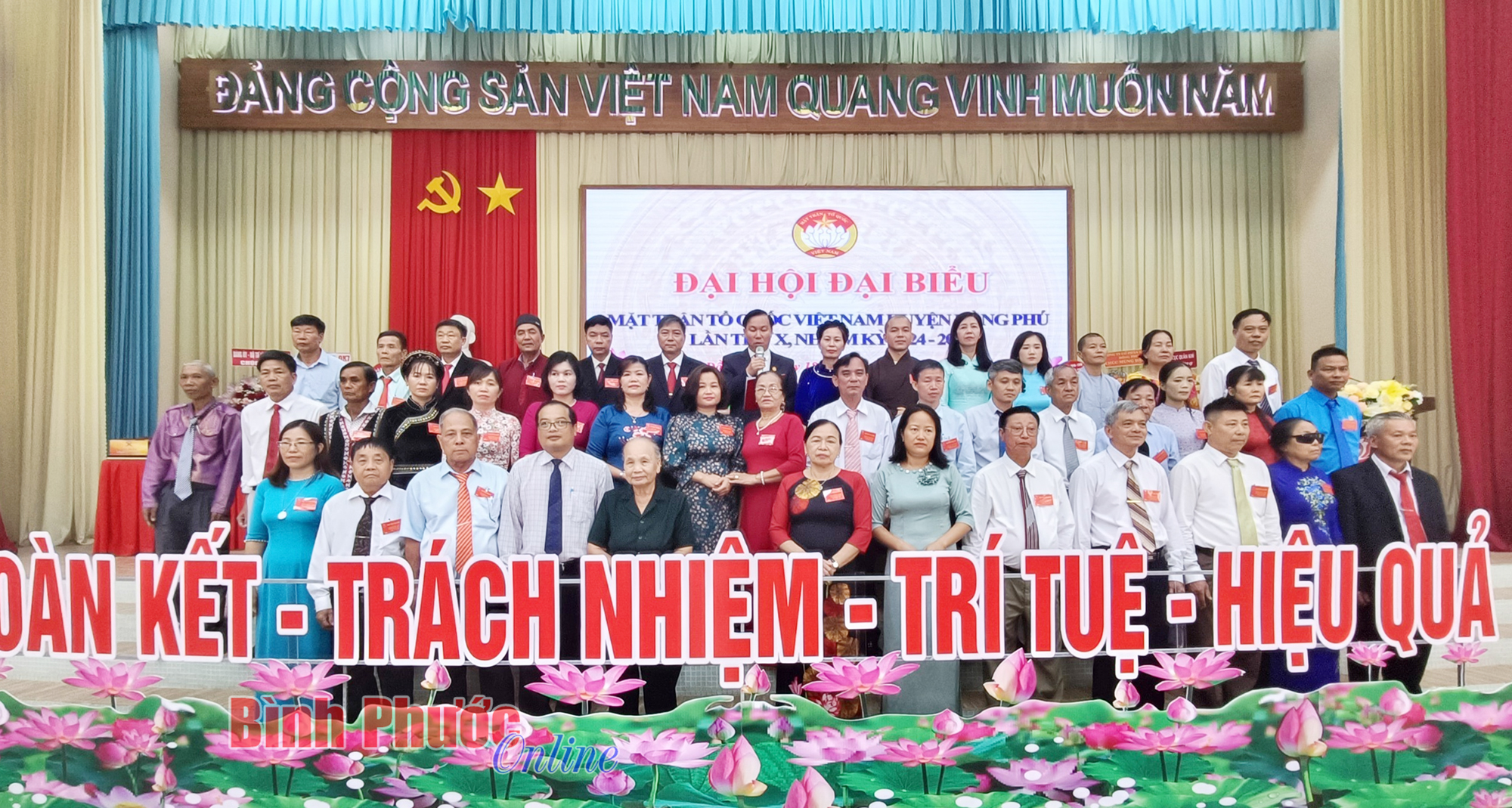 Đại hội MTTQ Việt Nam huyện Đồng Phú thành công tốt đẹp