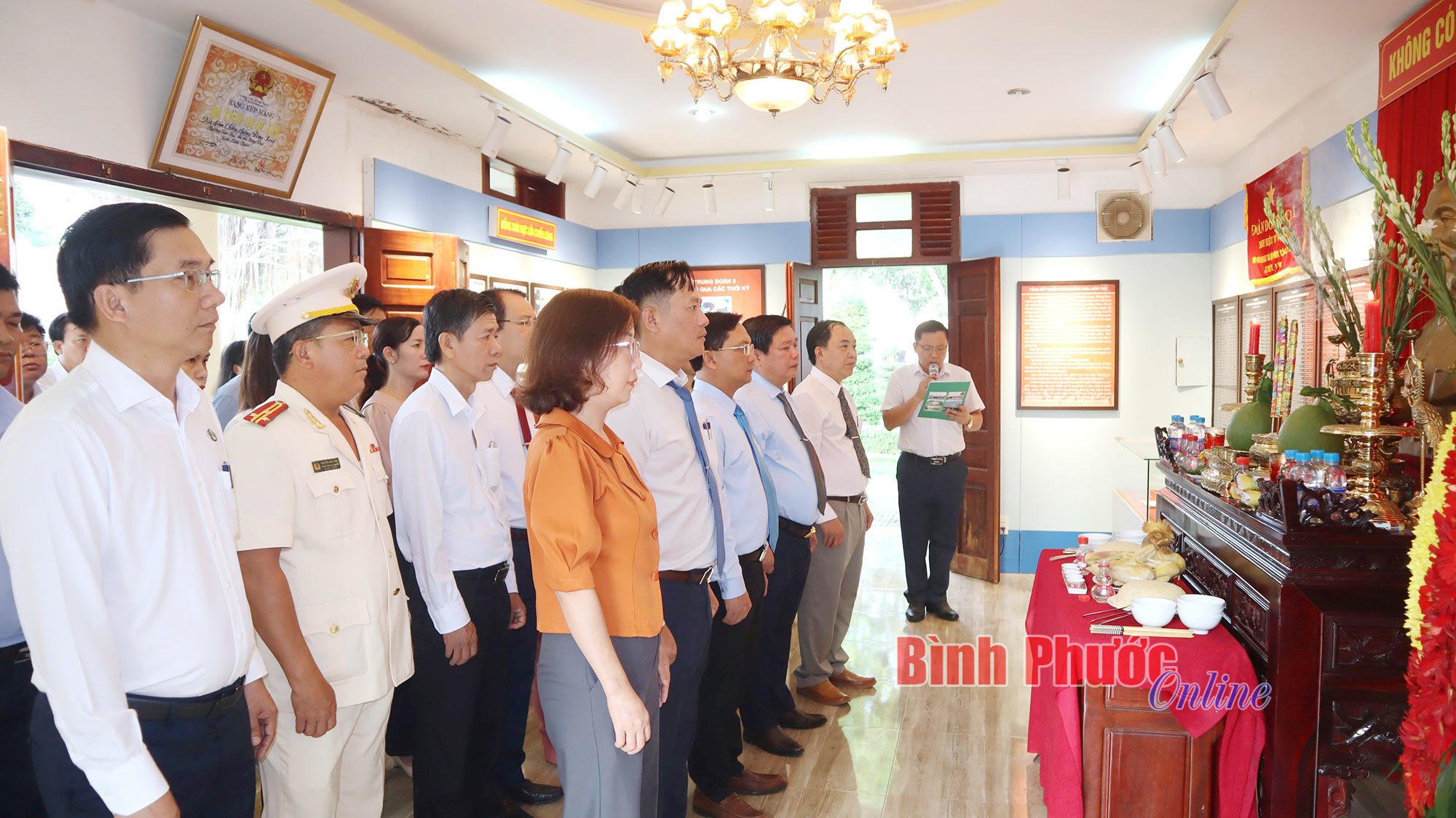Đồng Xoài: Dâng hương kỷ niệm 59 năm chiến thắng Đồng Xoài 
