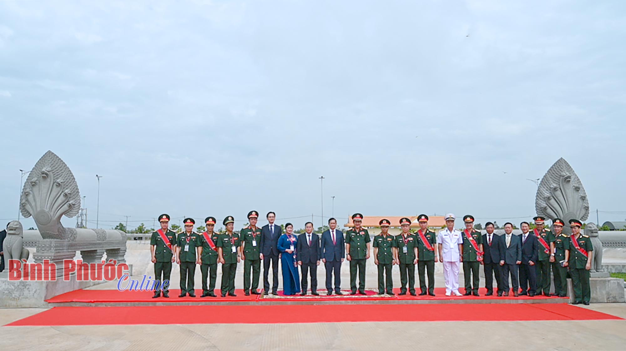 Chủ tịch UBND tỉnh Trần Tuệ Hiền dự lễ kỷ niệm 47 năm bắt đầu hành trình đánh đổ chế độ diệt chủng Pol Pốt