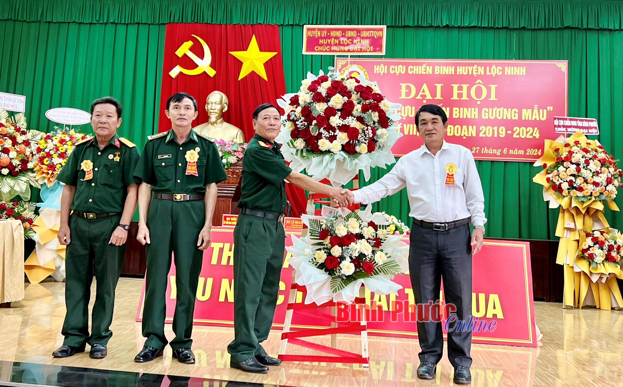 Lộc Ninh: Đại hội thi đua “Cựu chiến binh gương mẫu”