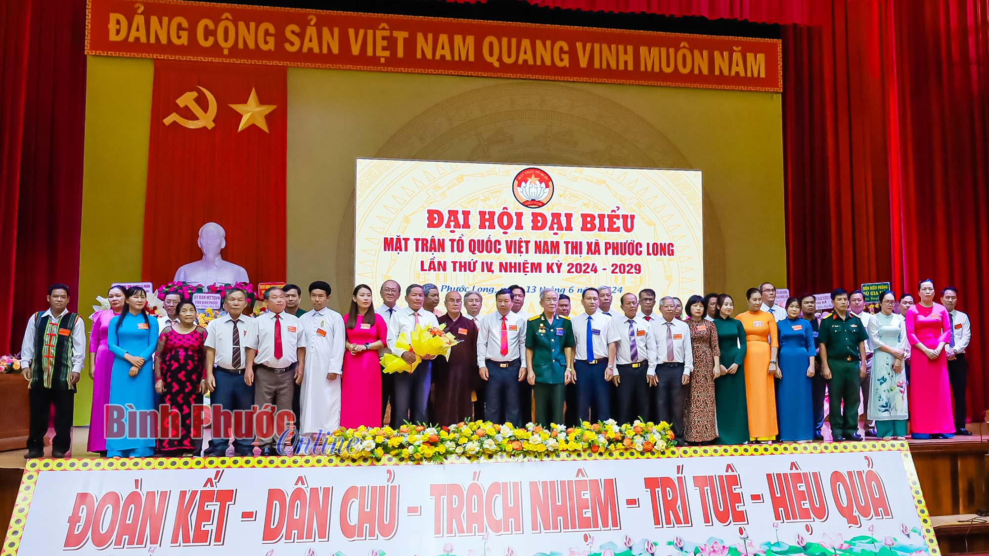 Phước Long tổ chức thành công Đại hội MTTQVN thị xã lần thứ IV