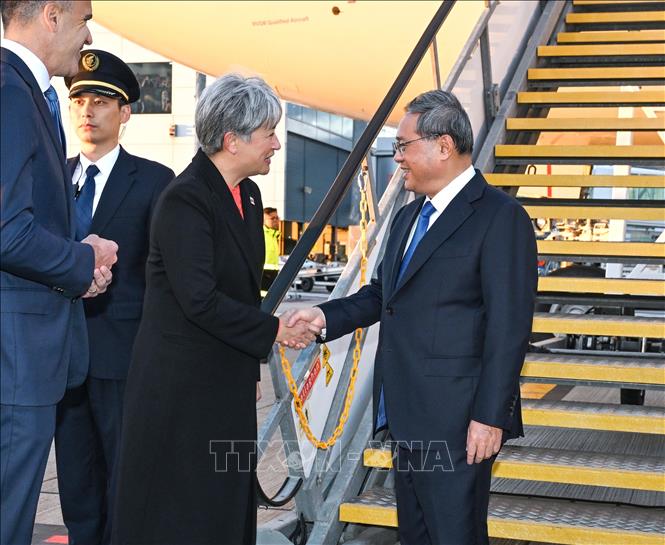 Thủ tướng Trung Quốc thăm chính thức Australia