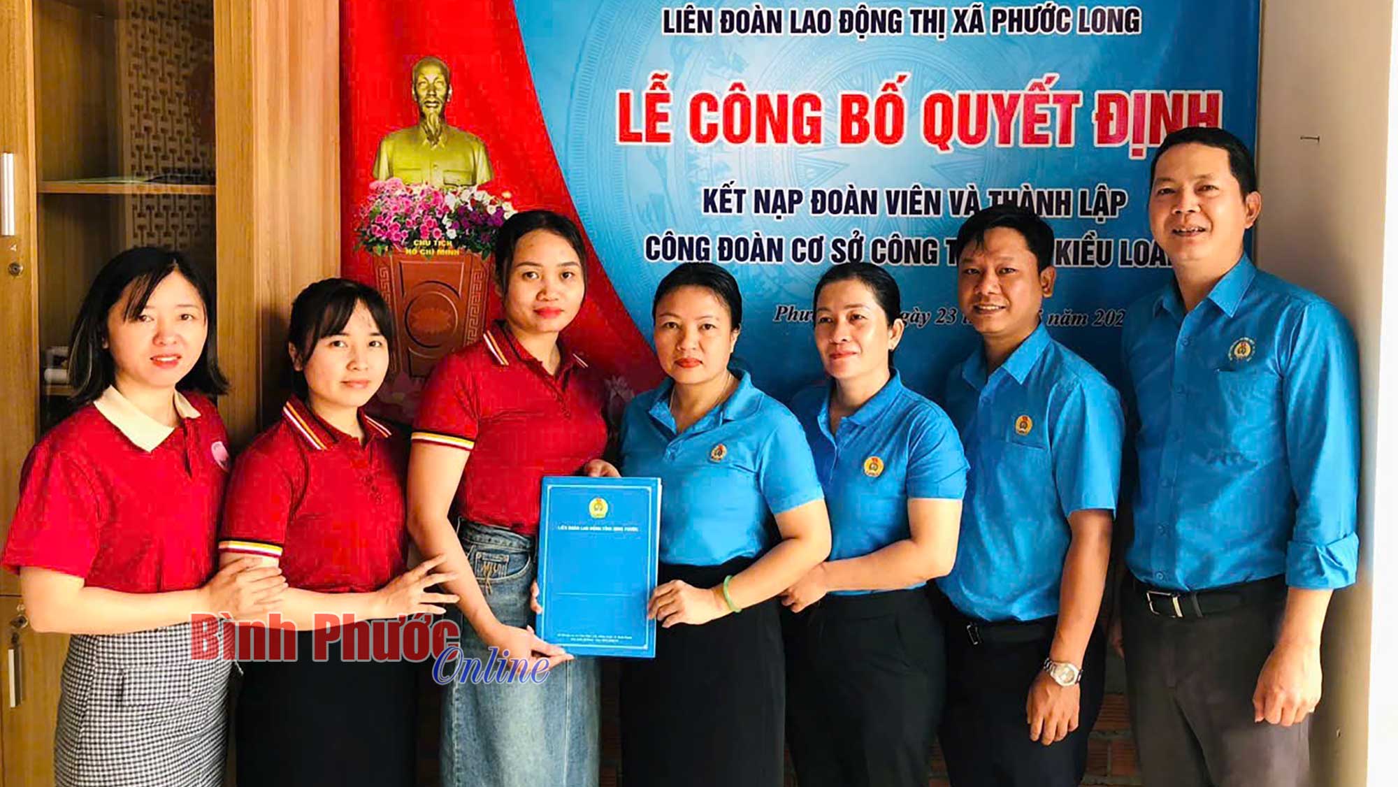 6 tháng đầu năm kết nạp 6.041 đoàn viên công đoàn