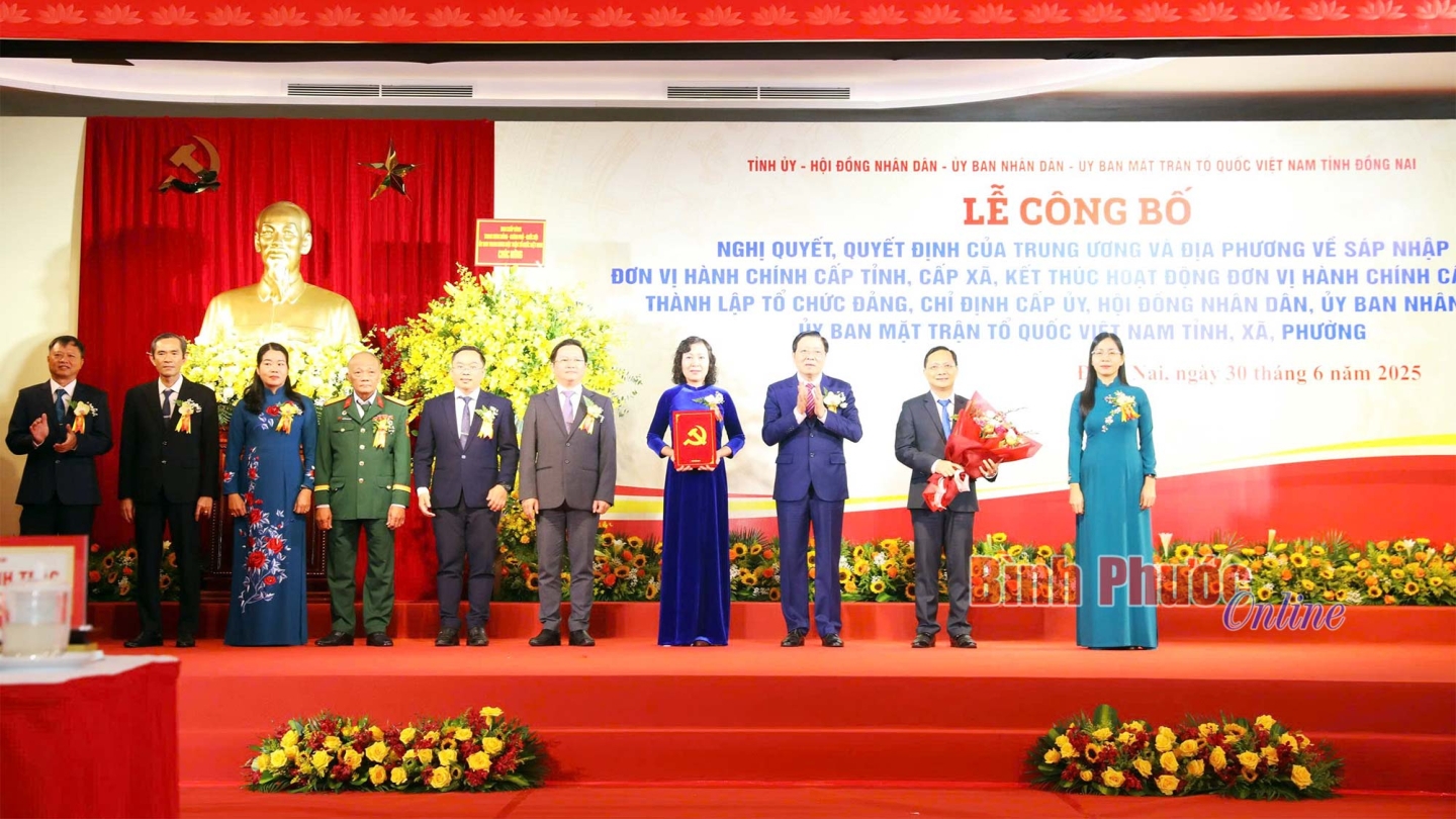 Bà Huỳnh Thị Hằng giữ chức Chủ tịch Ủy ban MTTQ Việt Nam tỉnh Đồng Nai sau sáp nhập tỉnh