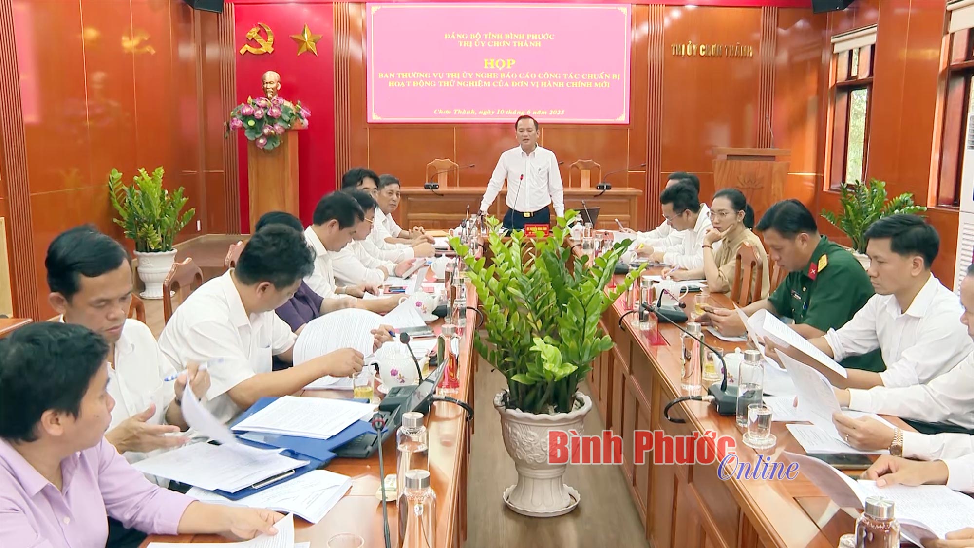 Chơn Thành thử nghiệm hoạt động tiếp nhận và giải quyết thủ tục hành chính tại UBND cấp xã sau sáp nhập