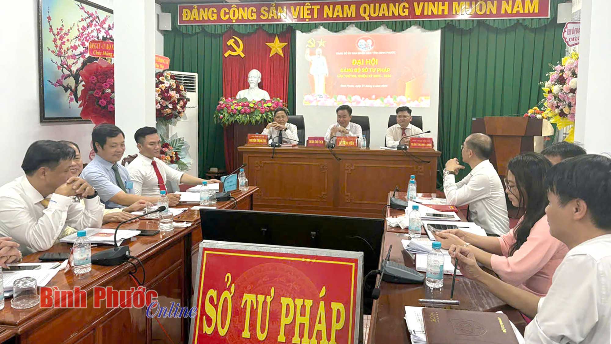 Đảng bộ Sở Tư pháp Đại hội lần thứ VIII, nhiệm kỳ 2025- 2030