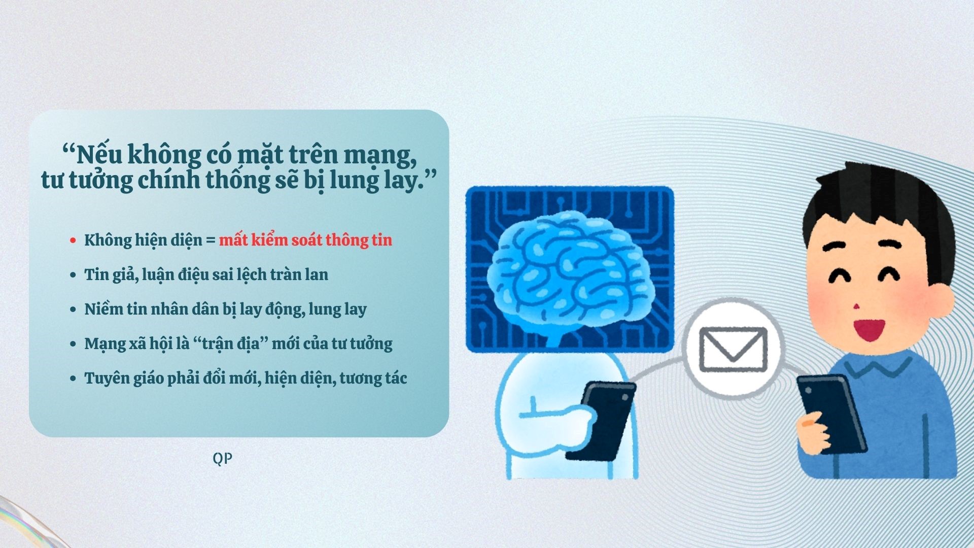 Giữ vững trận địa tư tưởng trong kỷ nguyên số