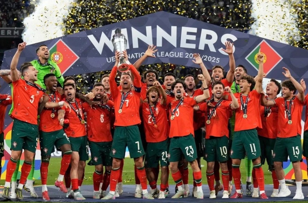 Hạ Tây Ban Nha, Bồ Đào Nha giành chức vô địch Nations League