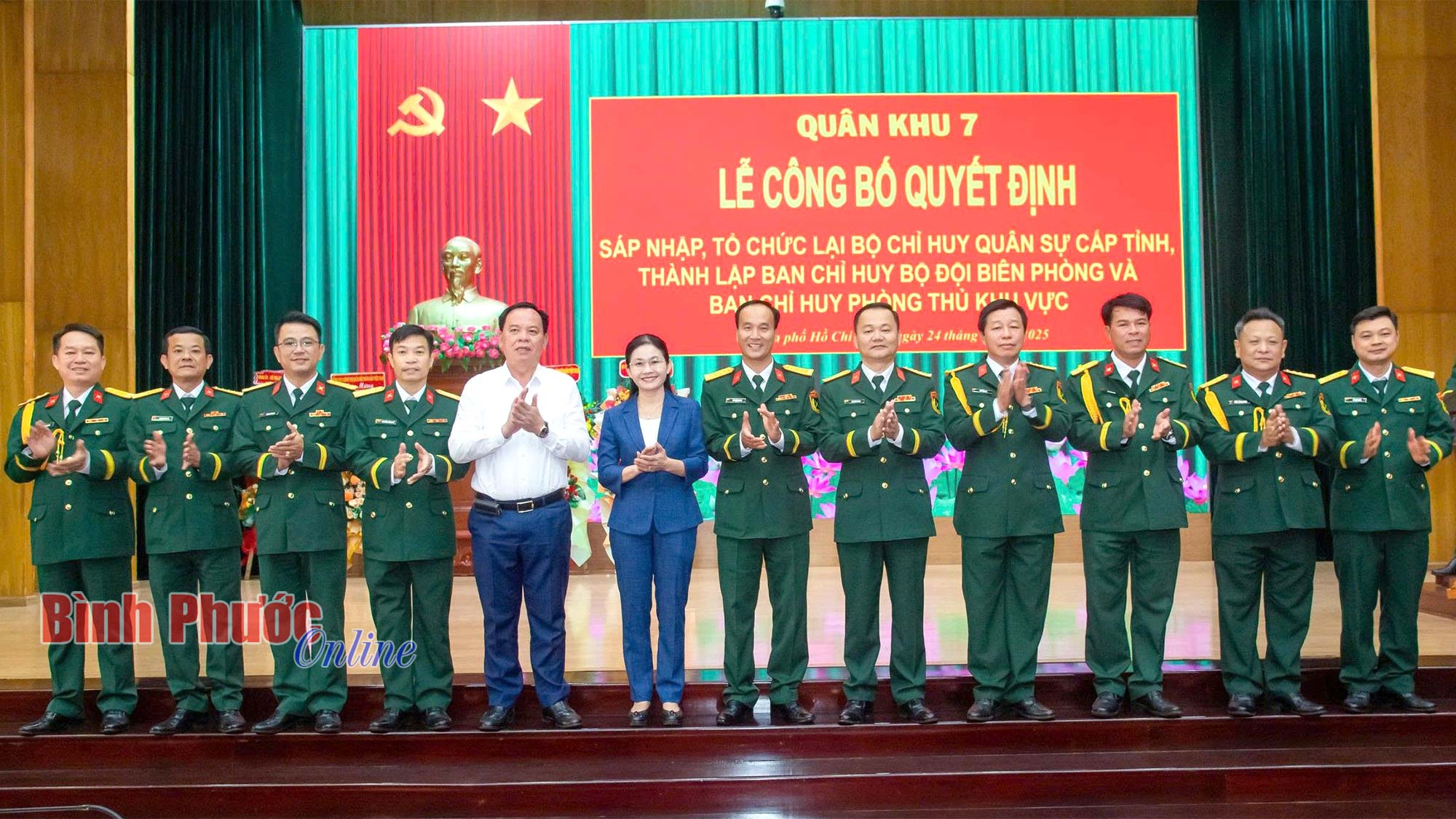 Hoàn thành tổ chức lại Bộ CHQS cấp tỉnh và các đơn vị trực thuộc