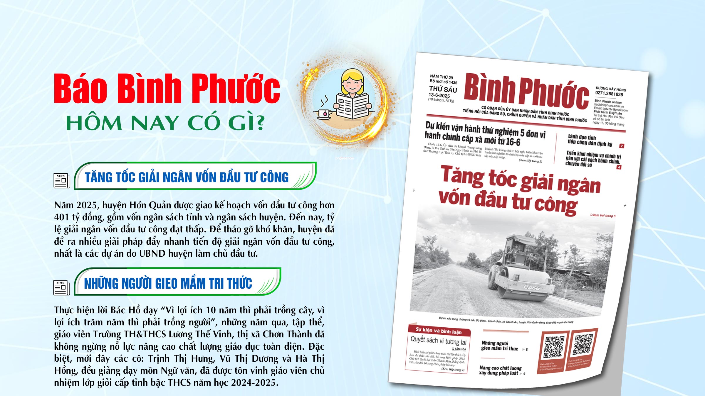 Kính mời độc giả đón đọc báo in Bình Phước hôm nay 13-6-2025