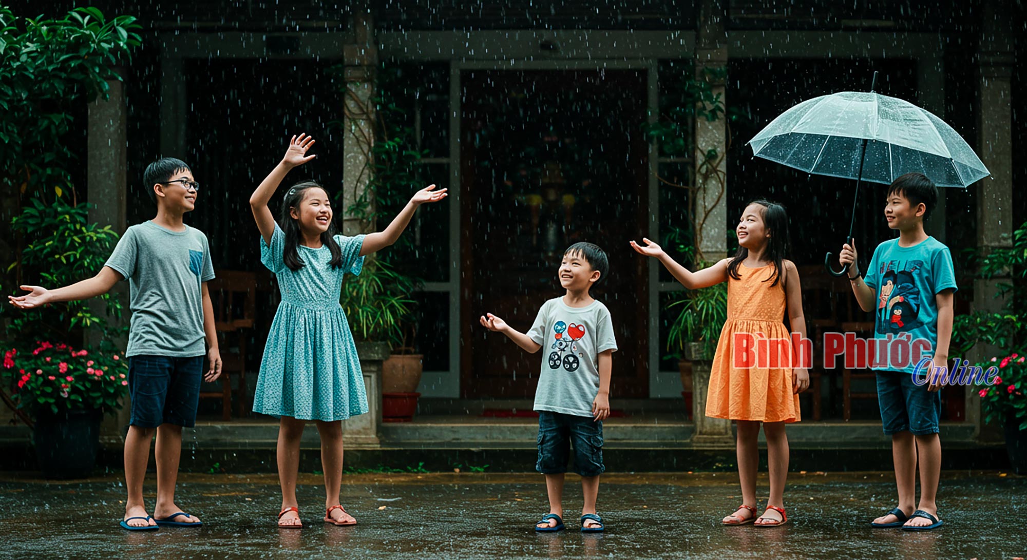 Nhớ những cơn mưa mùa hè