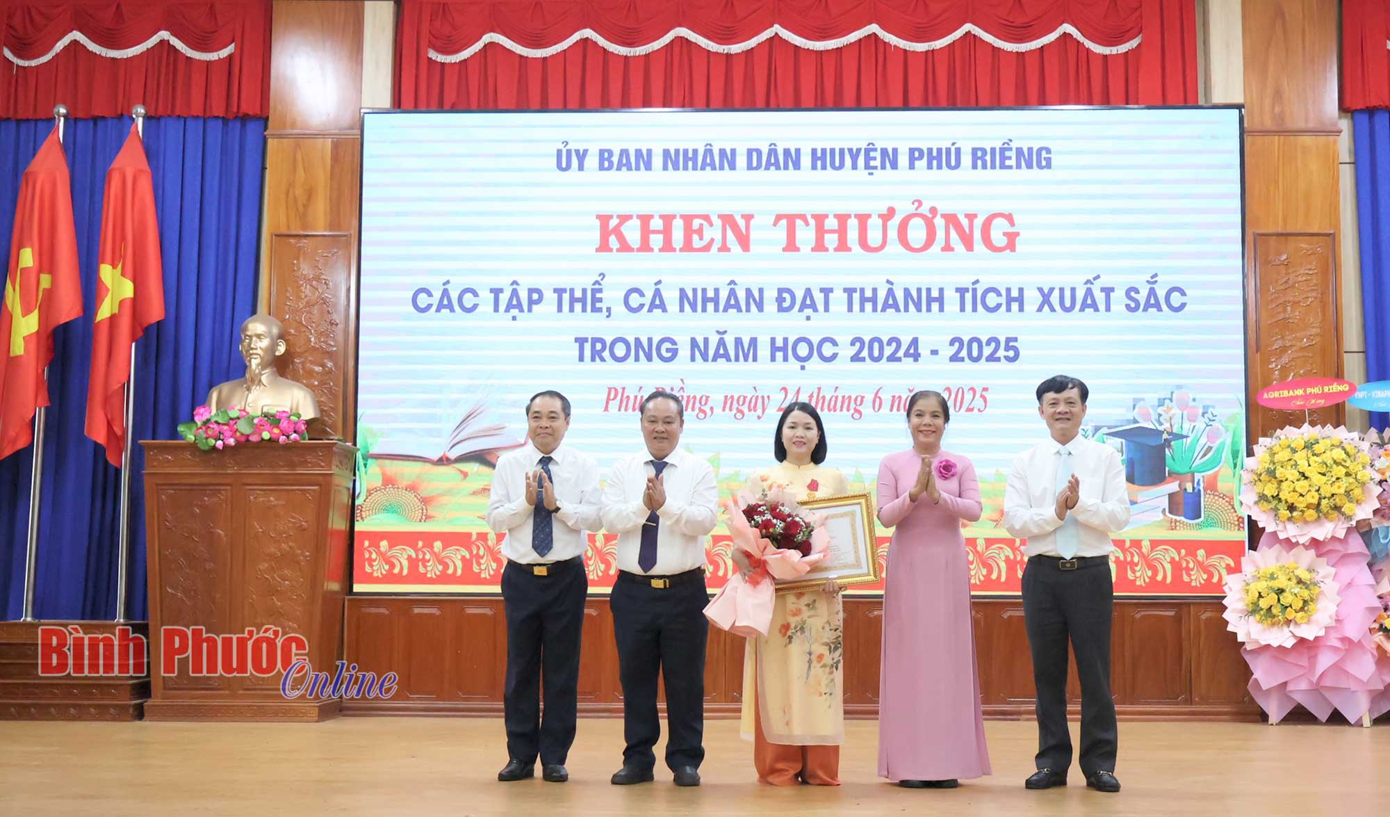 Phú Riềng: 74,3% trường học đạt chuẩn quốc gia