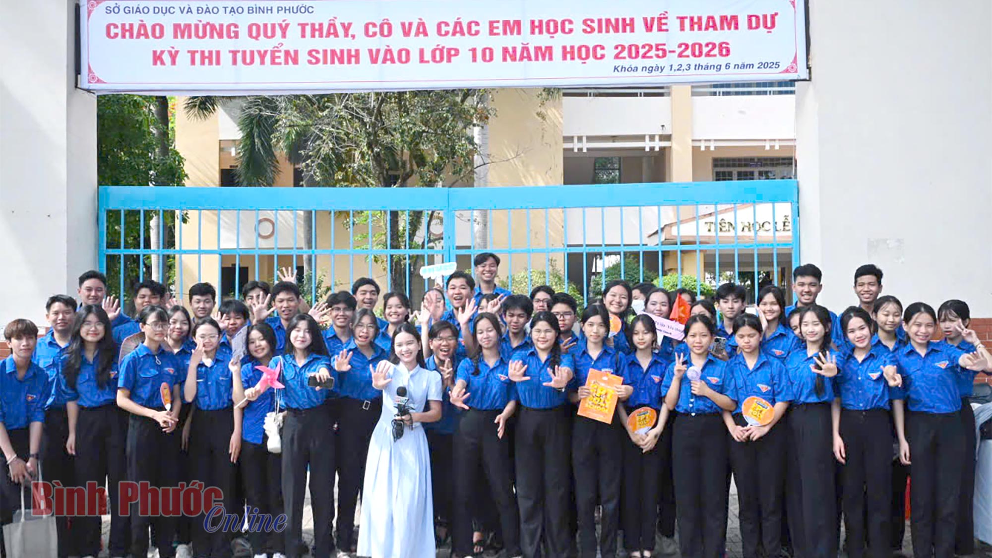Học sinh THCS hoàn thành môn thi cuối kỳ thi tuyển sinh lớp 10