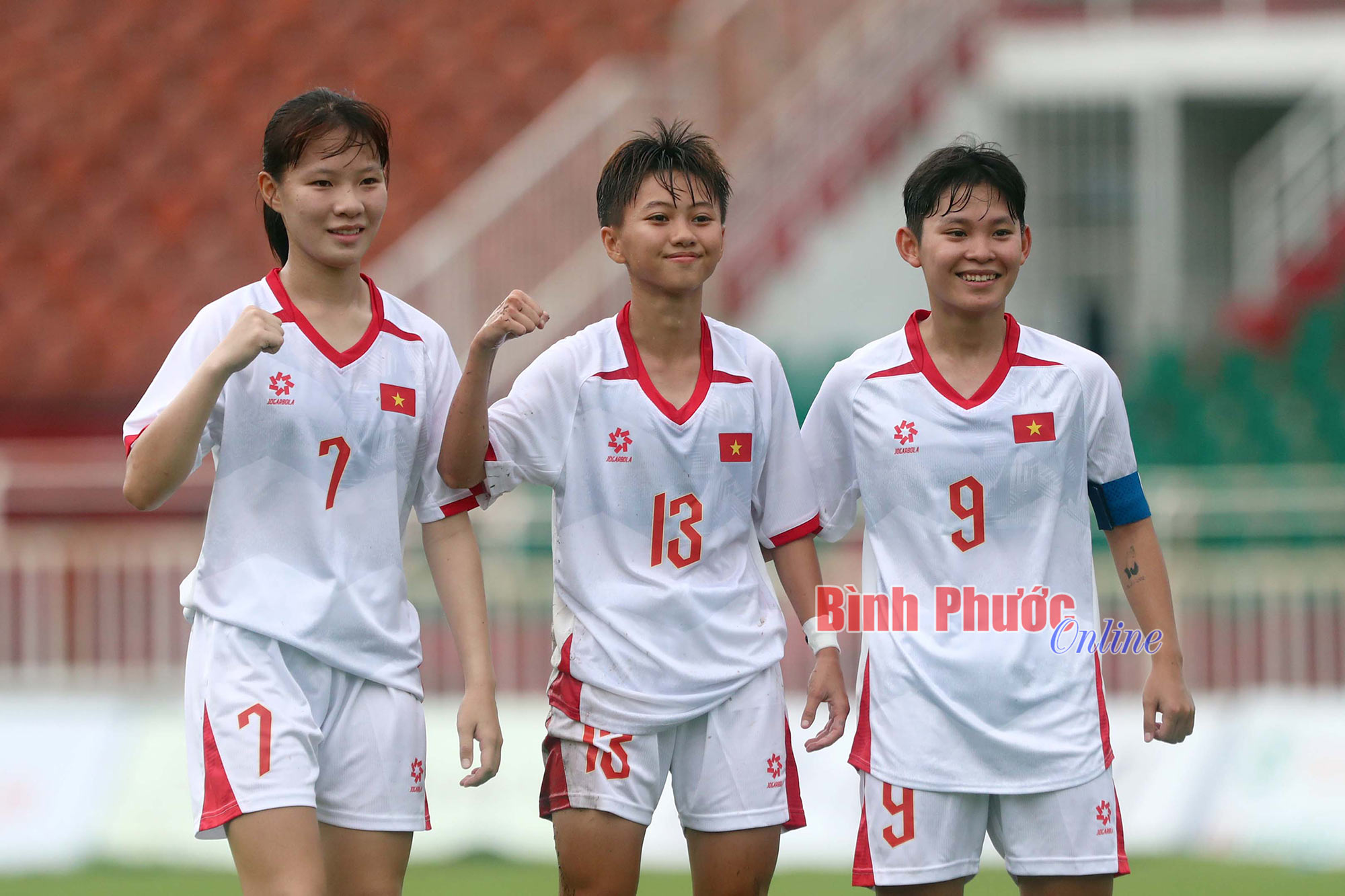 U19 nữ Việt Nam thắng Lào 8-0, tiến vào bán kết giải Đông Nam Á 2025