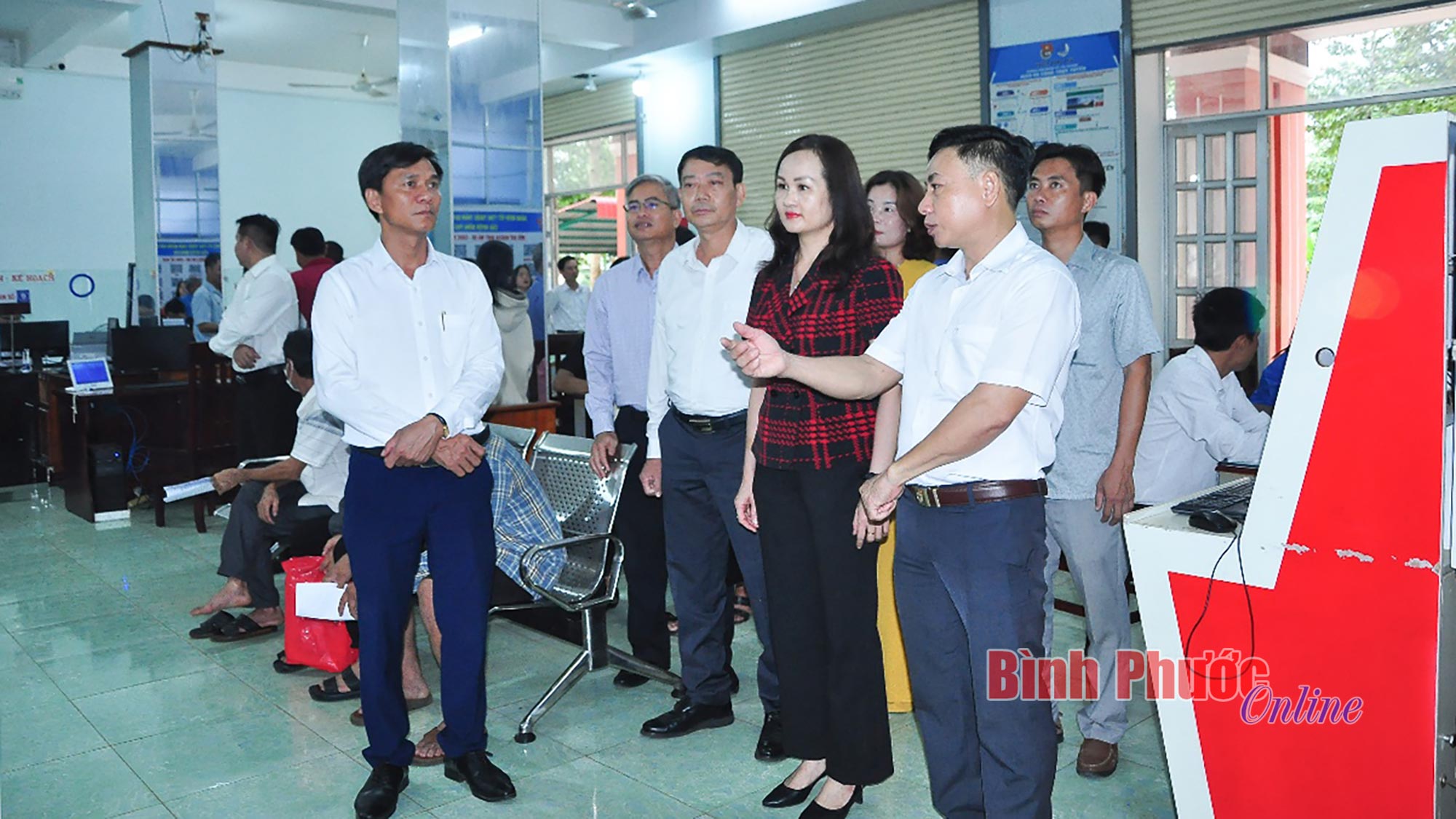 Xã Đồng Phú ra mắt bộ máy và vận hành thử Trung tâm phục vụ hành chính công