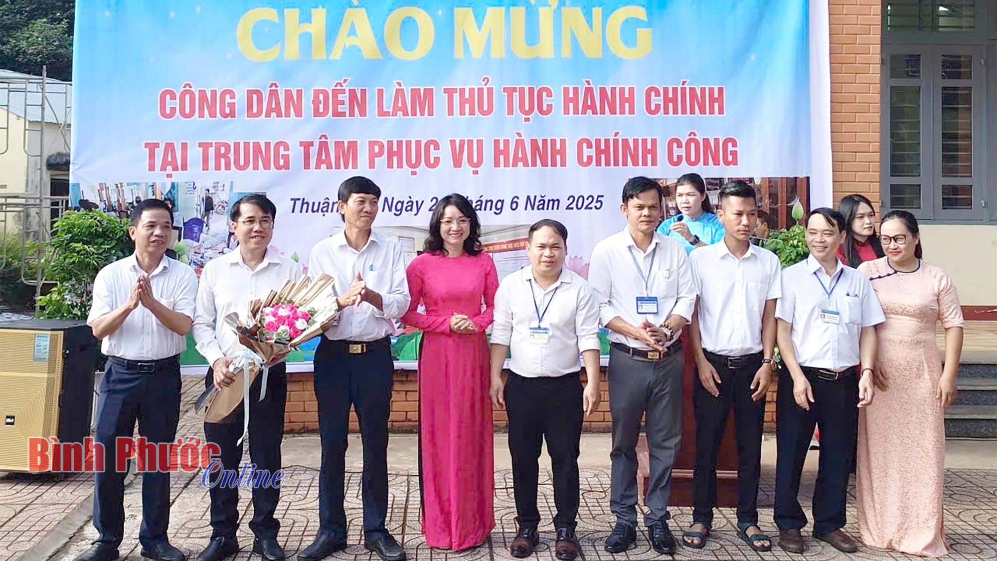 Xã Thuận Lợi, Tân Lợi vận hành thử nghiệm Trung tâm phục vụ hành chính công