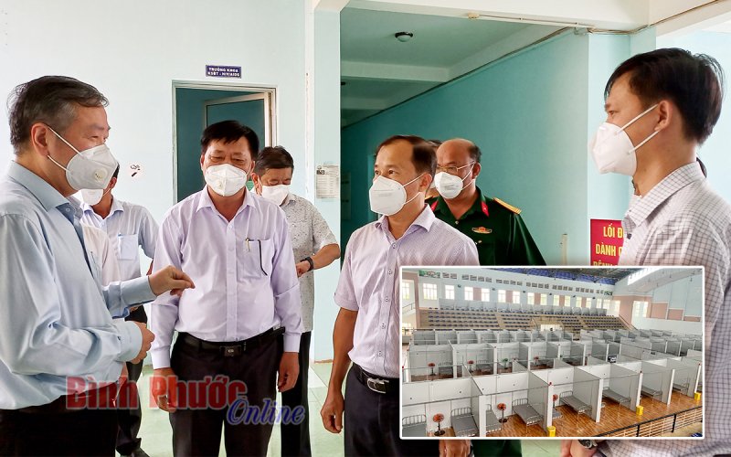 Bệnh viện dã chiến - dấu mốc chống dịch của Bình Phước