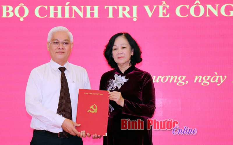 Bí thư Tỉnh ủy Bình Phước Nguyễn Văn Lợi được điều động, chỉ định giữ chức Bí thư Tỉnh ủy Bình Dương 