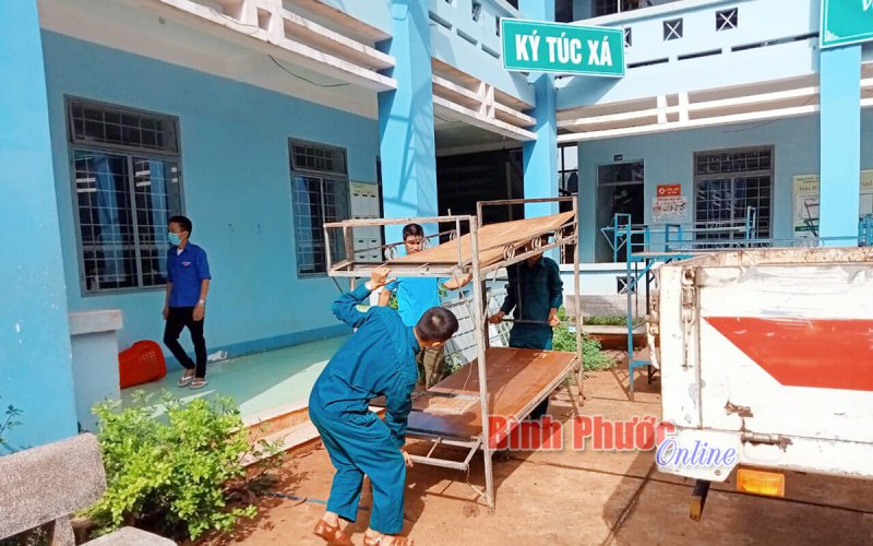 Bình Long kích hoạt khu cách ly tập trung 