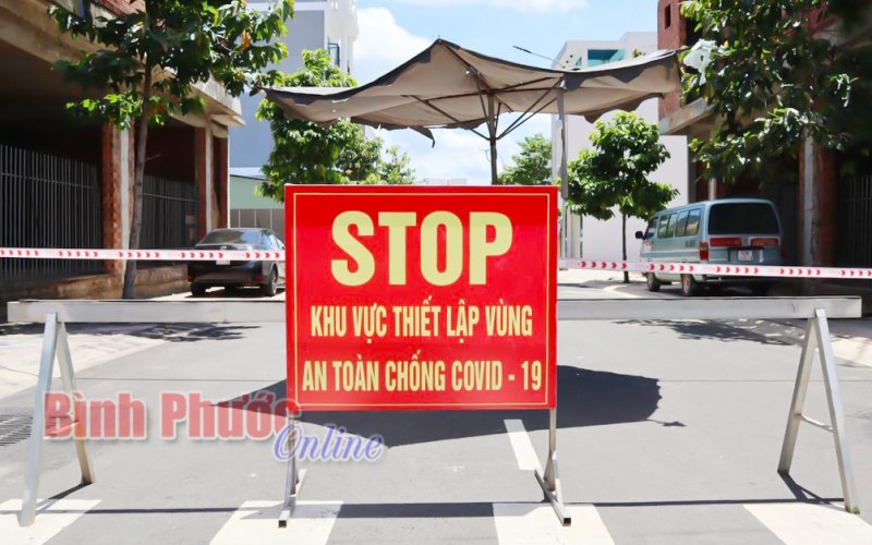 Bình Phước giãn cách xã hội toàn tỉnh theo Chỉ thị 16 trong 14 ngày, kể từ 0 giờ ngày 19-7
