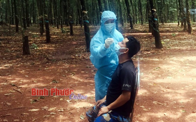 Bình Phước triển khai kế hoạch xét nghiệm SARS-CoV-2 trên diện rộng