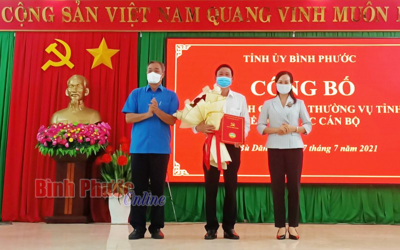 Bù Đăng có tân Bí thư Huyện ủy