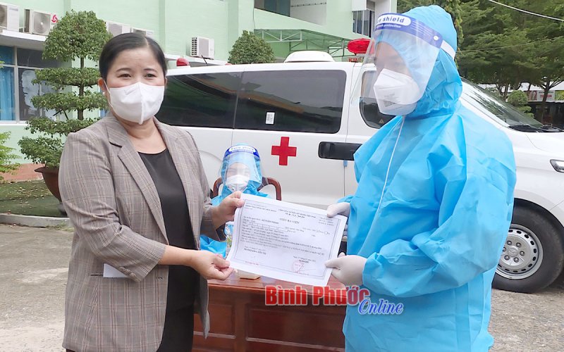 Chơn Thành: 4 trường hợp nhiễm Covid-19 được công bố khỏi bệnh