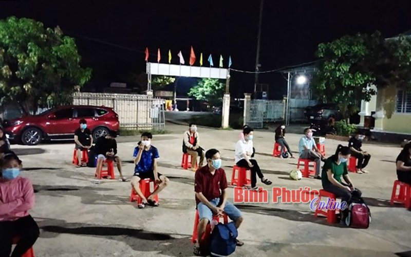 Chơn Thành: Khẩn trương truy vết các trường hợp liên quan đến ca dương tính ở xã Minh Thành