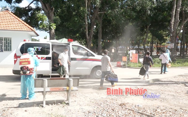 Chơn Thành khẩn trương truy vết, cách ly các trường hợp F1, F2