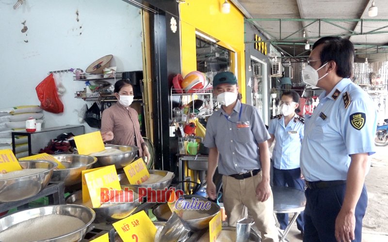 Chơn Thành: Kiểm soát chặt chẽ giá cả mặt hàng thực phẩm tại các chợ