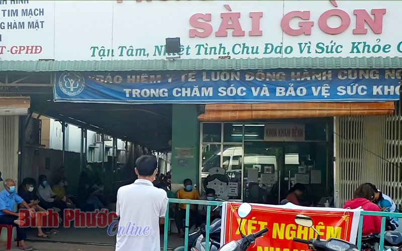 Chơn Thành: Phòng khám đa khoa Sài Gòn vi phạm phòng, chống dịch Covid-19