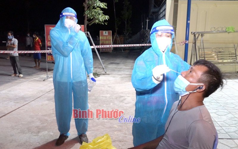 Chơn Thành truy vết trường hợp liên quan đến 1 ca dương tính ở Bình Dương về