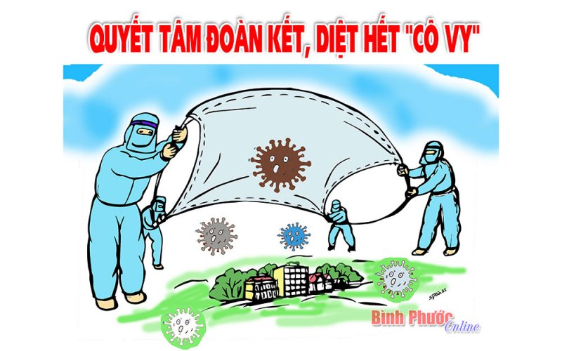 Chủ tịch UBMTTQVN tỉnh Bình Phước kêu gọi toàn dân đoàn kết phòng, chống đại dịch Covid-19