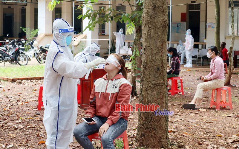 Đồng Xoài: 1 trường hợp dương tính với Covid-19 đi về từ TP. Hồ Chí Minh