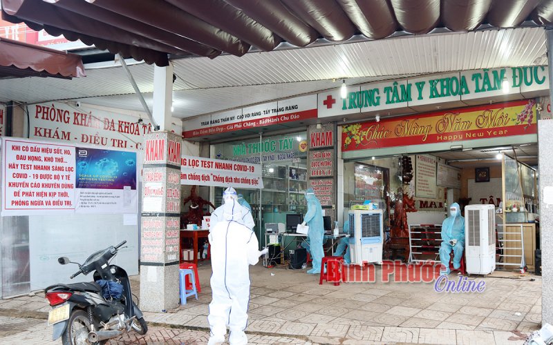 Đồng Xoài gỡ phong tỏa 2 khu vực cách ly tạm thời 