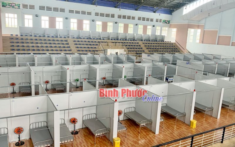 Đồng Xoài sẵn sàng đưa vào hoạt động bệnh viện dã chiến 180 giường